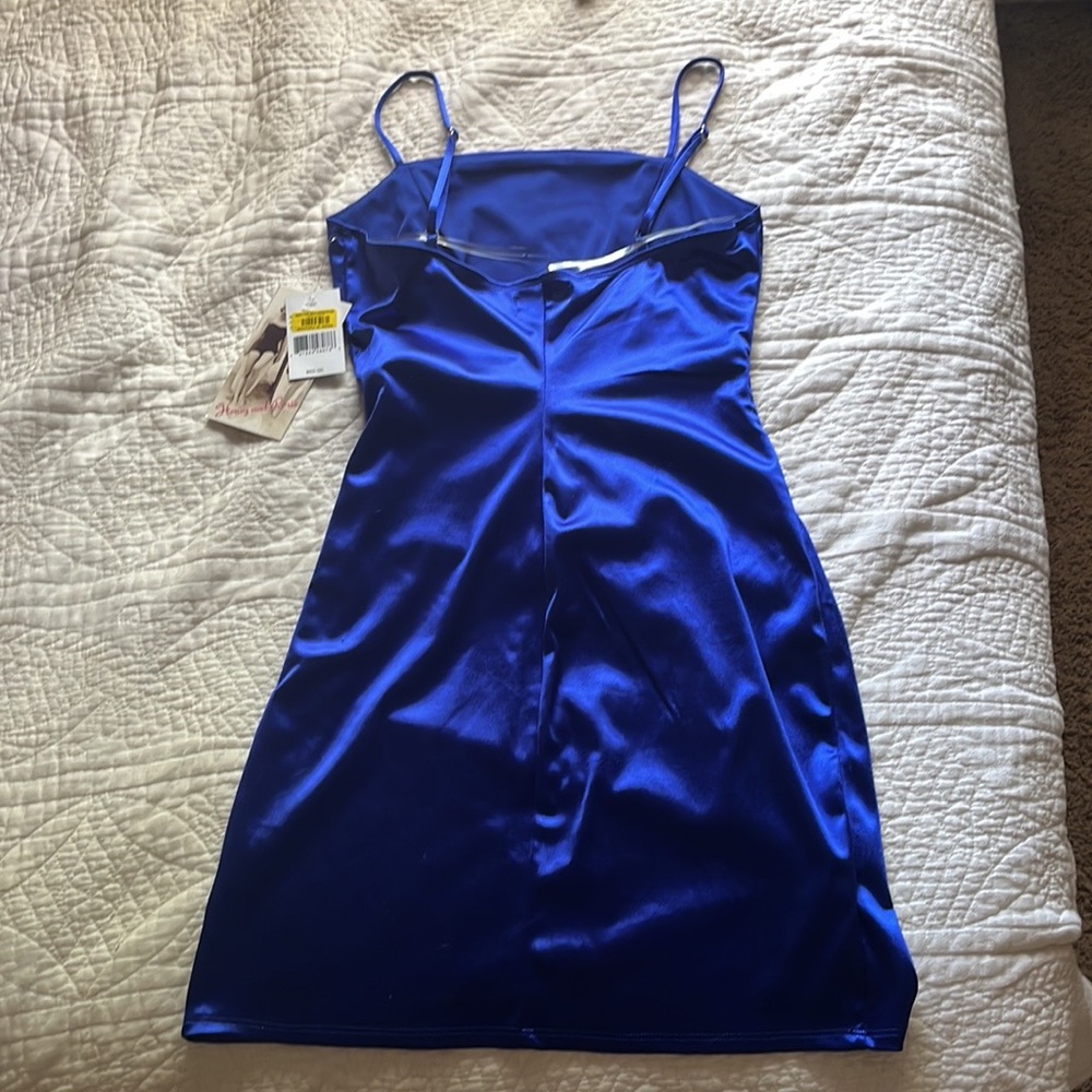Blue Mini Dress